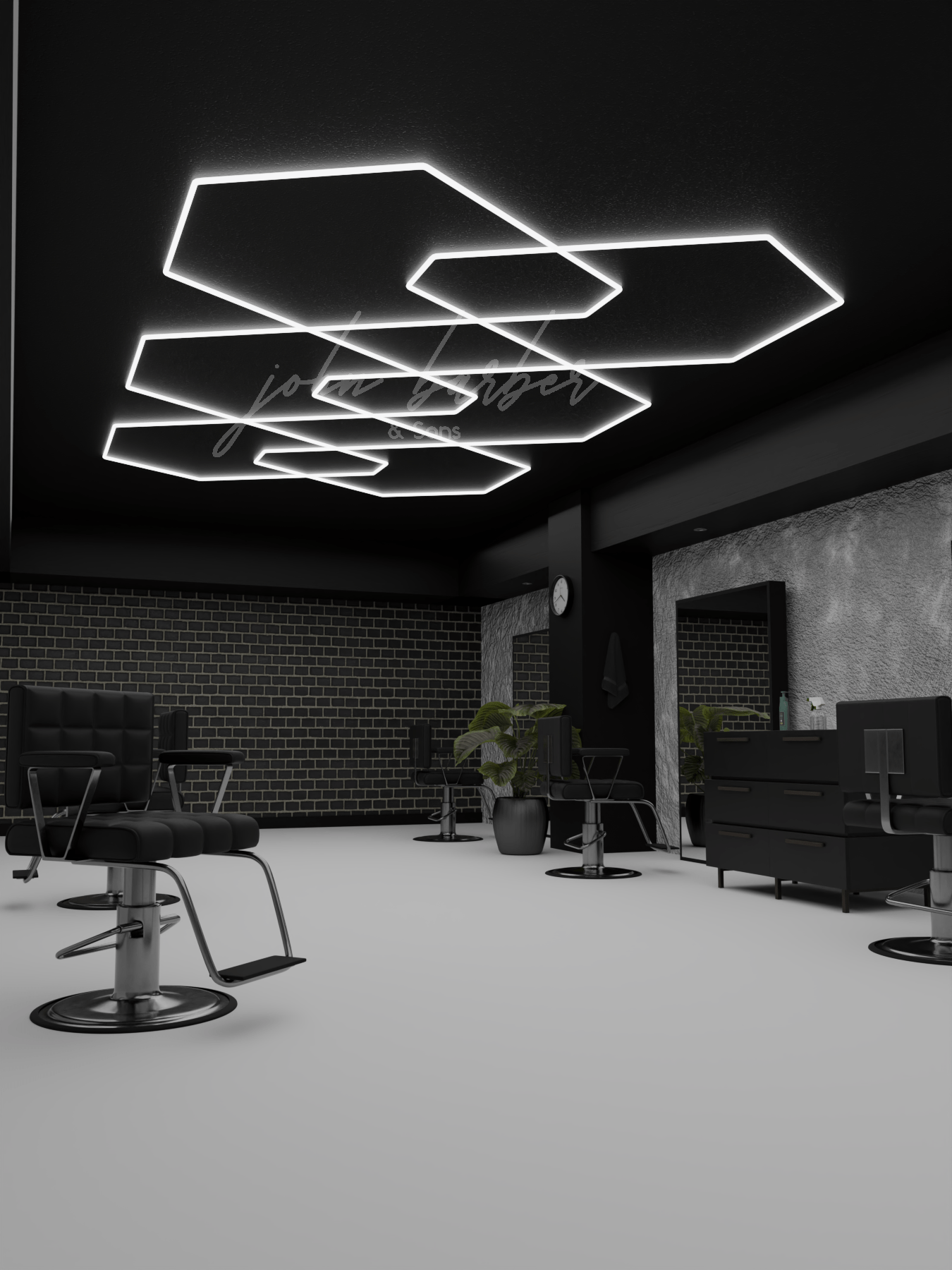 Brillara – Plafonnier LED avec éclat luxueux en blanc froid 6500K