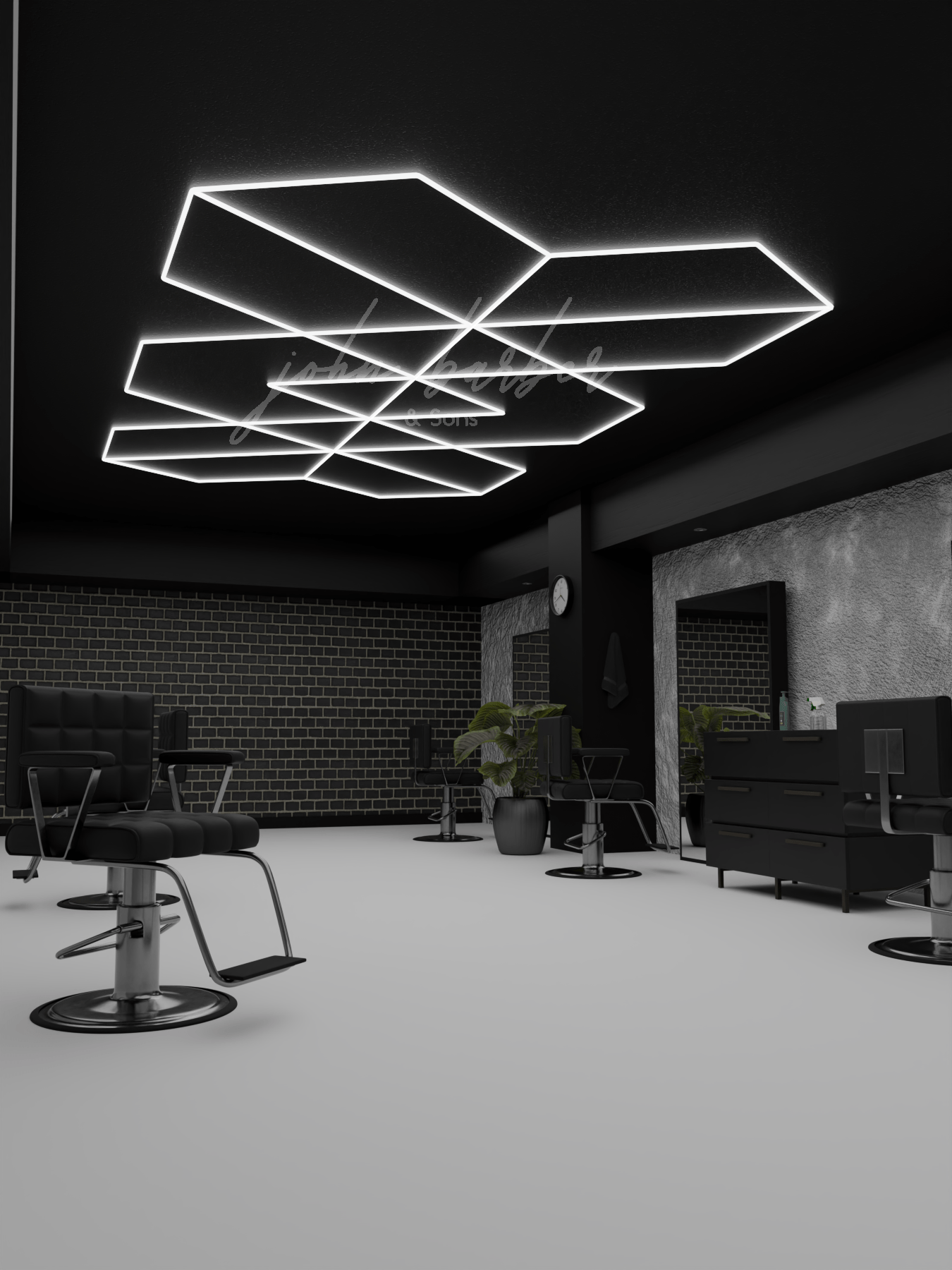 Luminaryx – نظام إضاءة LED متقدم باللون الأبيض البارد 6500 كلفن