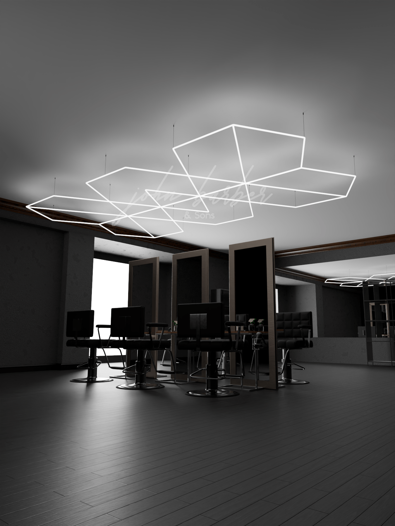 Luminaryx – نظام إضاءة LED متقدم باللون الأبيض البارد 6500 كلفن