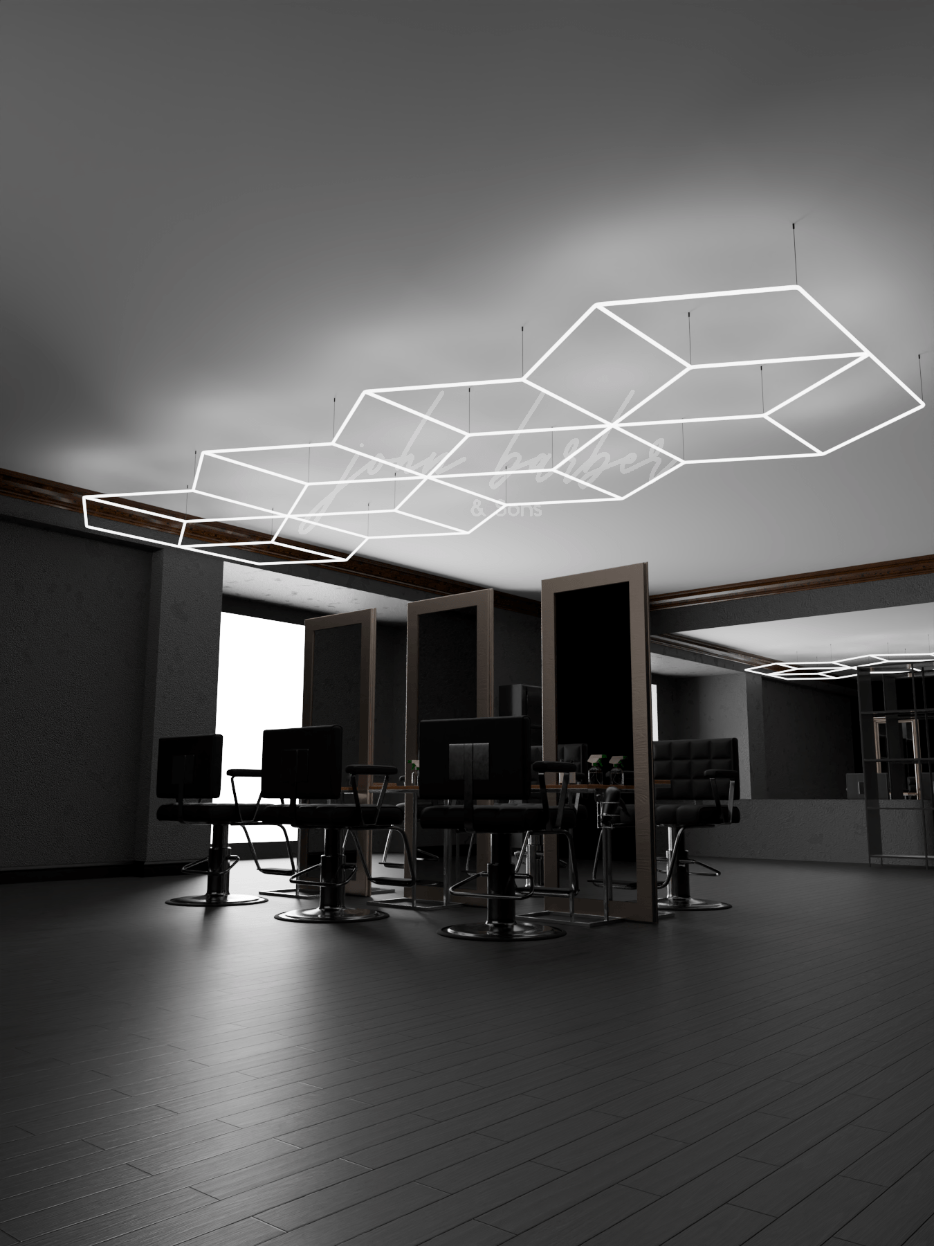 Gleamora – Iluminación LED lujosa con diseño moderno (6500K)