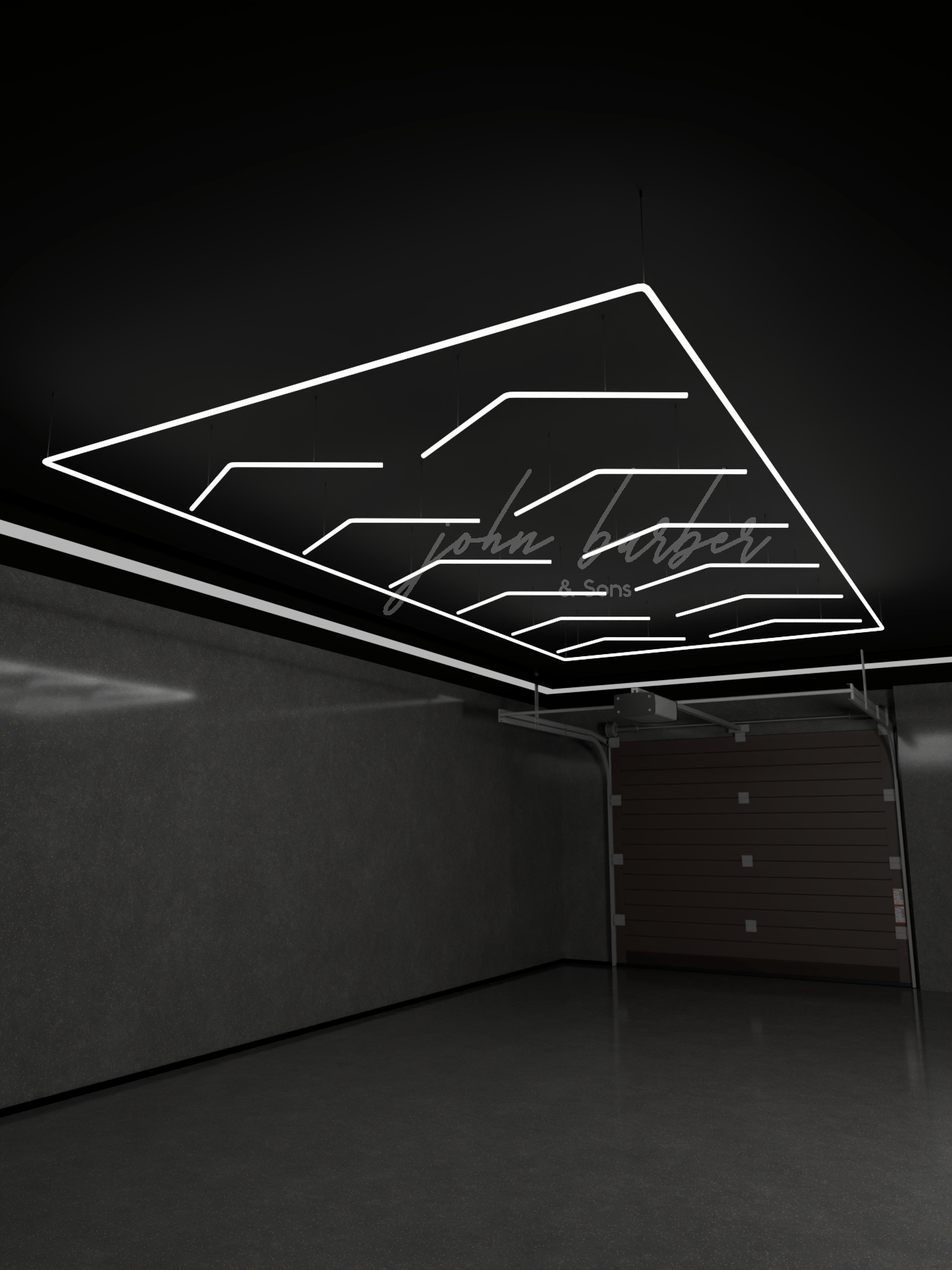 Brilliradiant – Framed V-Beam LED System 6500K