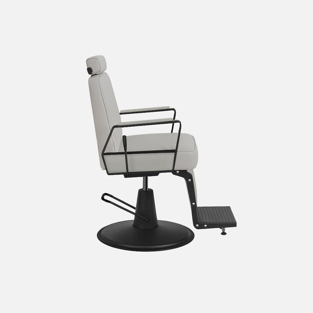 Plain GRAY - BLACK Hairdressing Chair Barber Chair Unisex