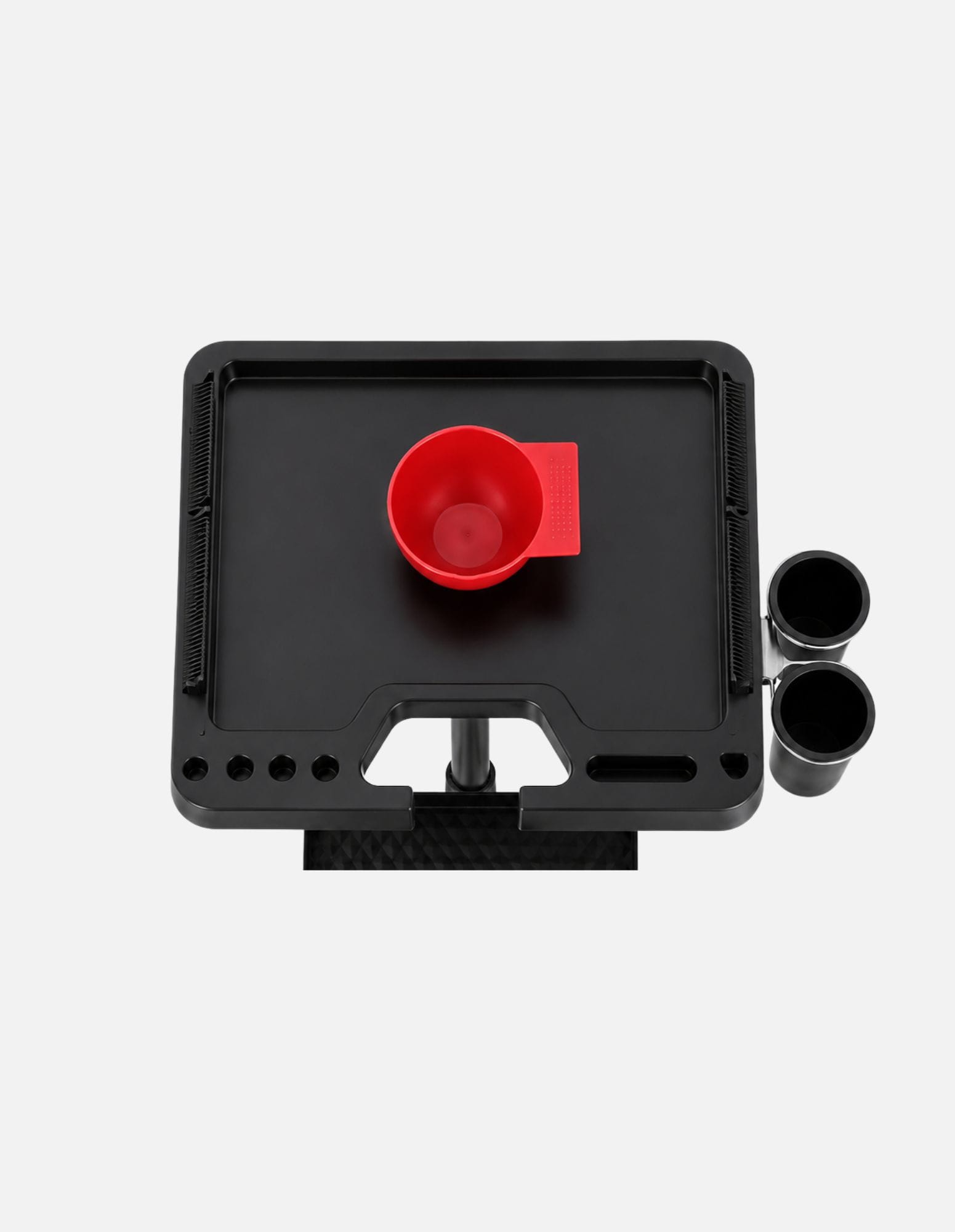 Magnetisches Rolltablett Tablett Trolley Organizer für Barber &- Friseurstühle Ablage Zubehör und zwei Etagen Rollablage