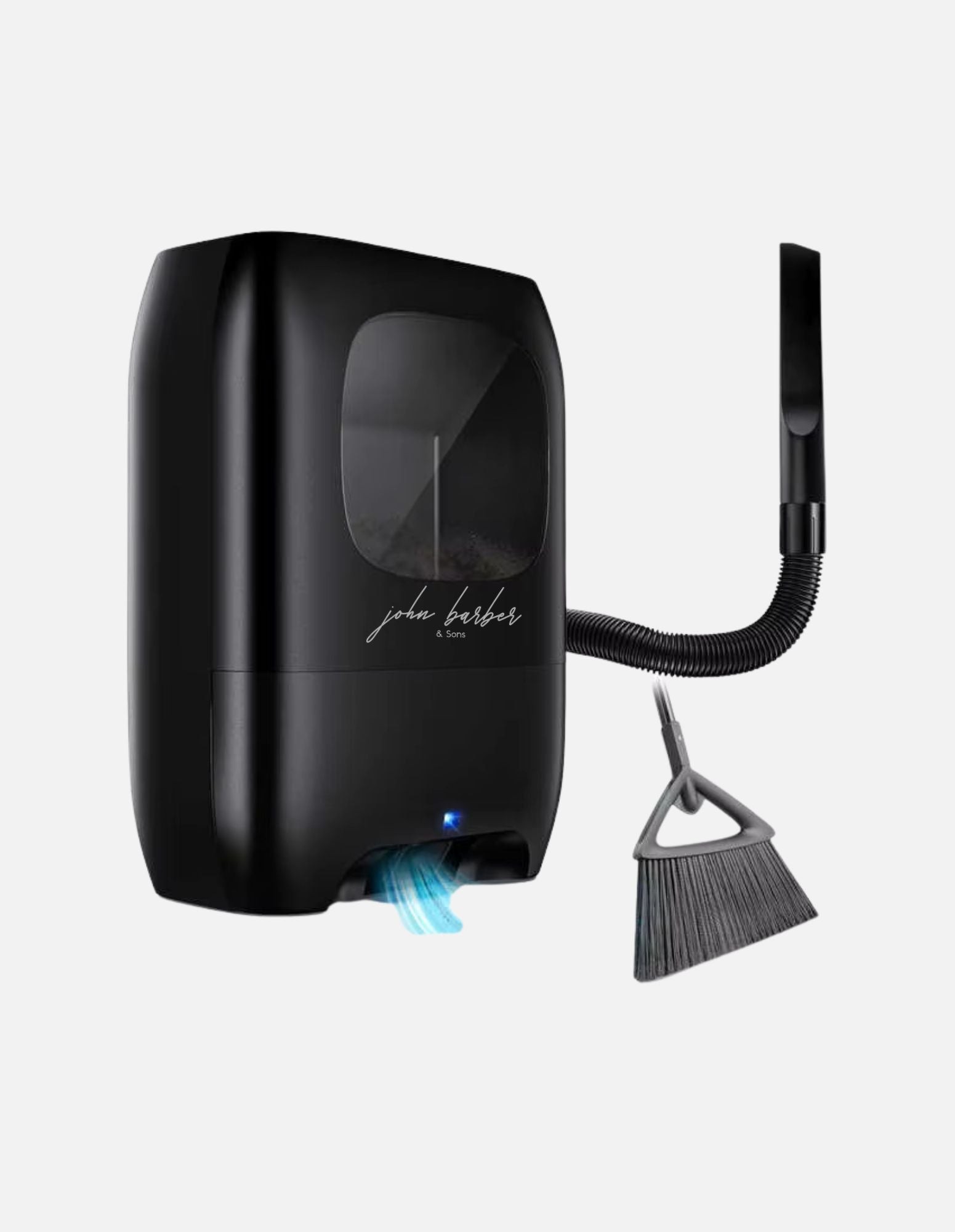 Studio Sweep 1.0 Barber-, Friseur- und Salon-Staubsauger mit Sensor für automatische Aufsaugung und Verlängerungsschlauch, beutellos mit Filter