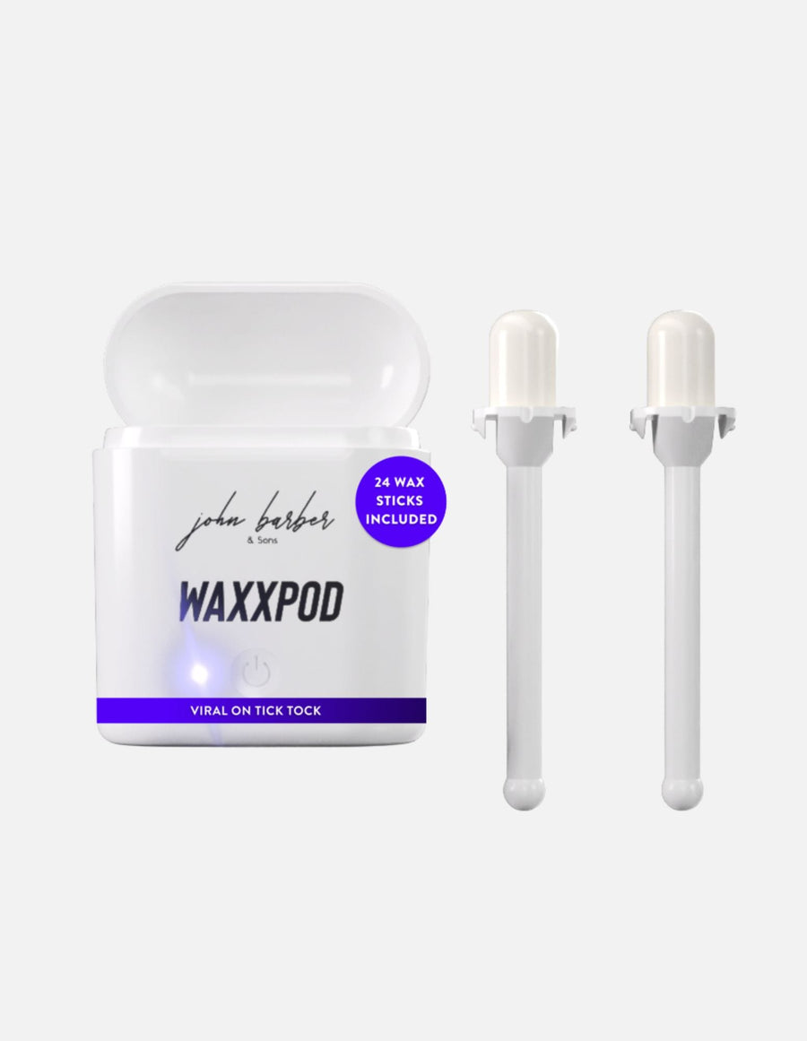 Removedor de Pêlos do Nariz e Ouvidos WaxxPod™ – Kit de Depilação USB com 24 Stix