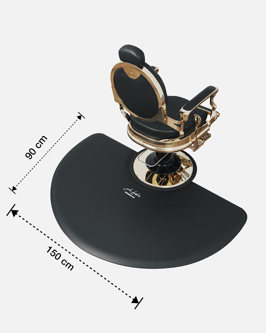 johnbarbersons Bodenmatte HALBKREIS Performance Mat mit