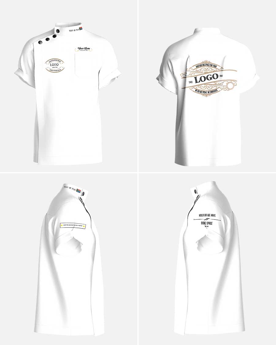 johnbarbersons Side Buttons Coat , Kurzarm