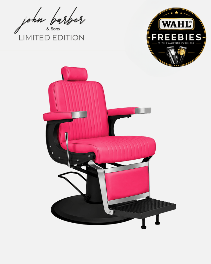 New School neonrosa barberarstol limited edition
