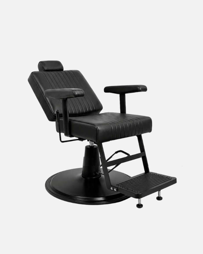The Wire 2.0 ALL IN BLACK Poltrona da parrucchiere UNISEX nera completa