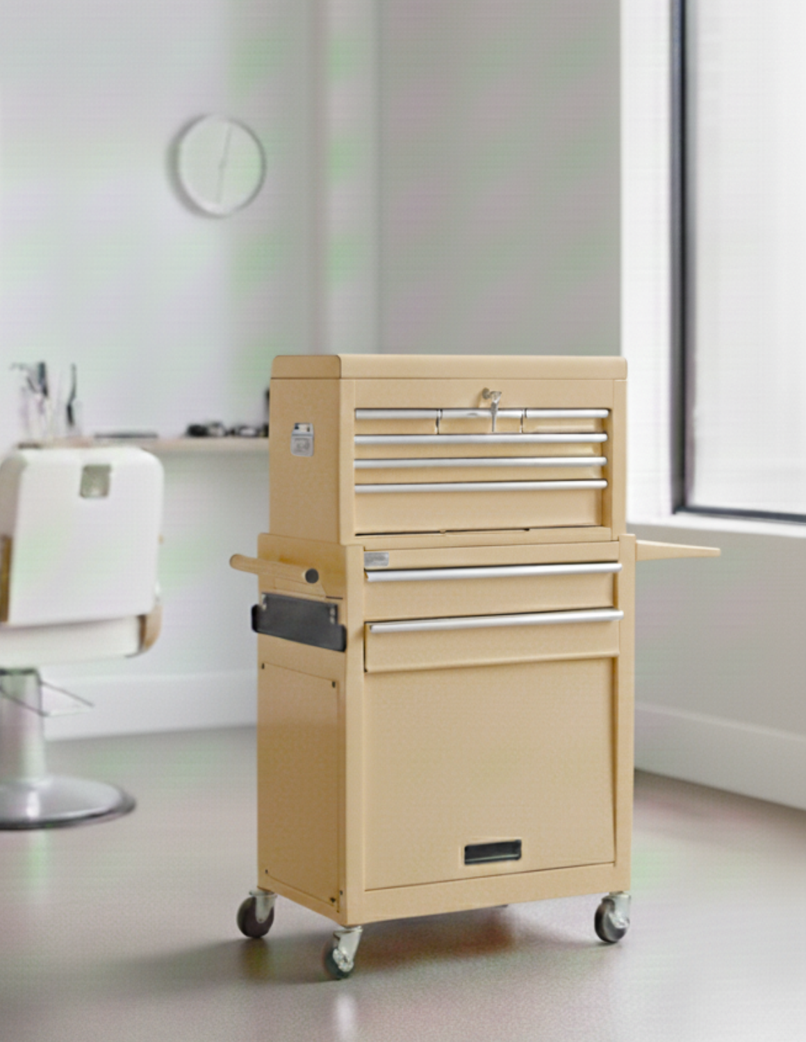 BARBER TROLLEY PRO – Mobile Trolley in Various Colors – UV Sterilization – Barber Trolley