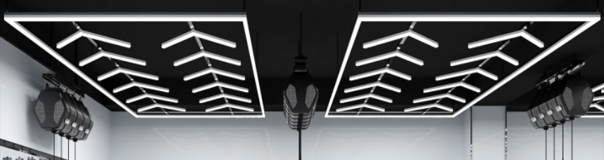 Brilliradiant LED osvětlení 2,43 m x 4,84 m