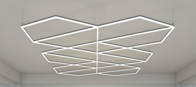 LED aydınlatma sistemi Lumiglow 2.79m x 4.82m