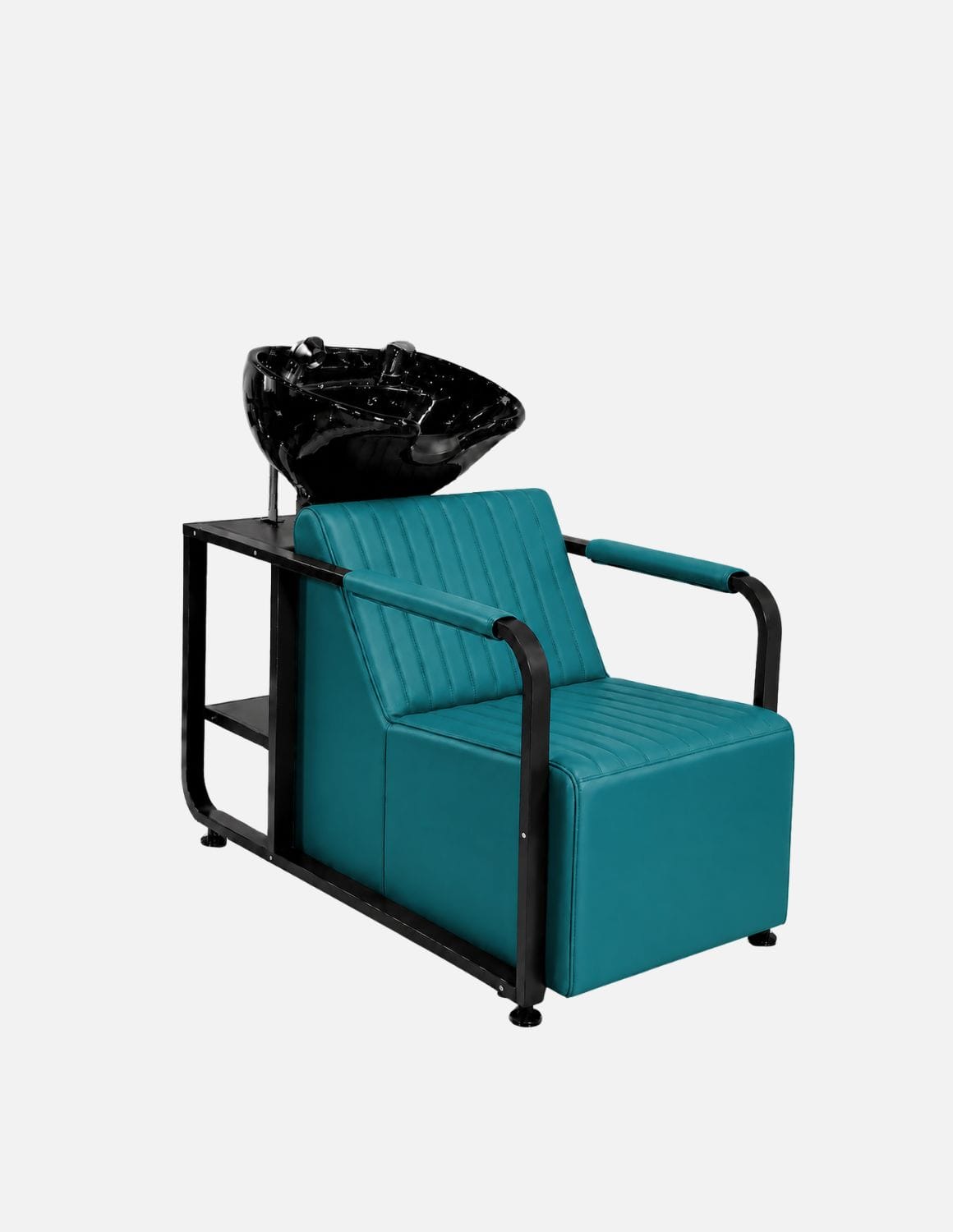 The 45 Shampoo Backwash Unit for Hair Salons & Barbershops – Custom Leather Upholstery, Ceramic Basin & Logo Option