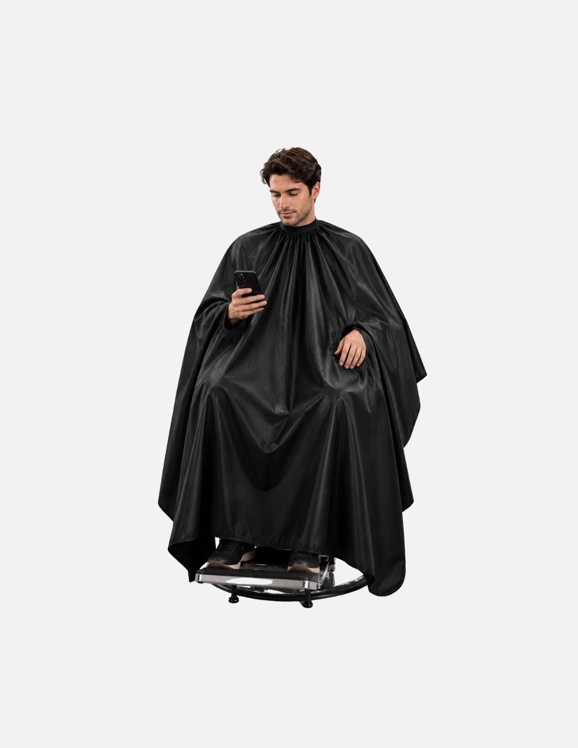 Handsfree barberscape met handopeningen – Zonder logo
