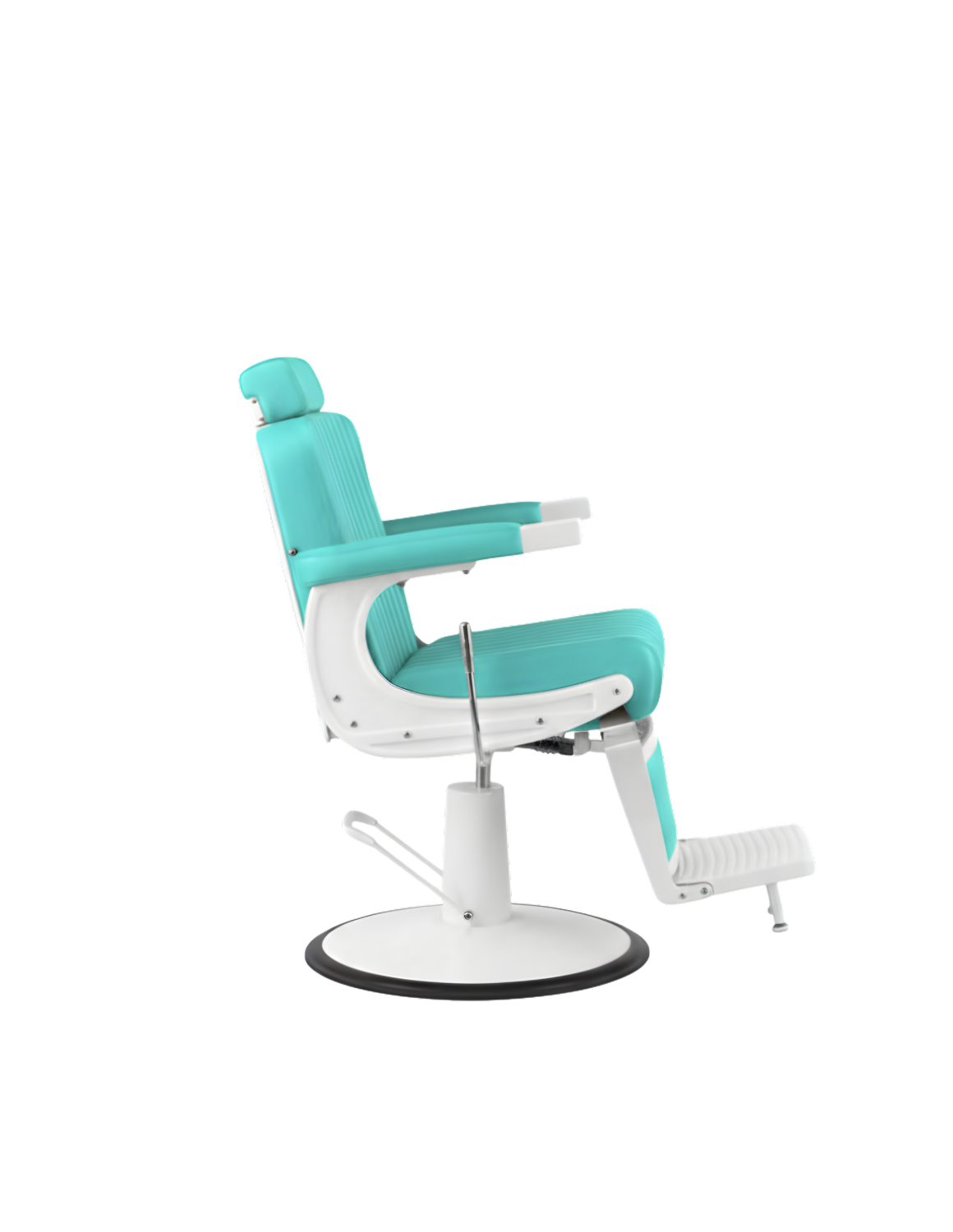 New School Turquoise avec Cadre Blanc