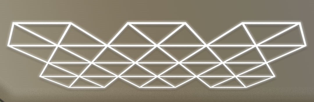 إضاءة LED لتصميم صالون الحلاقة وصالون الشعر