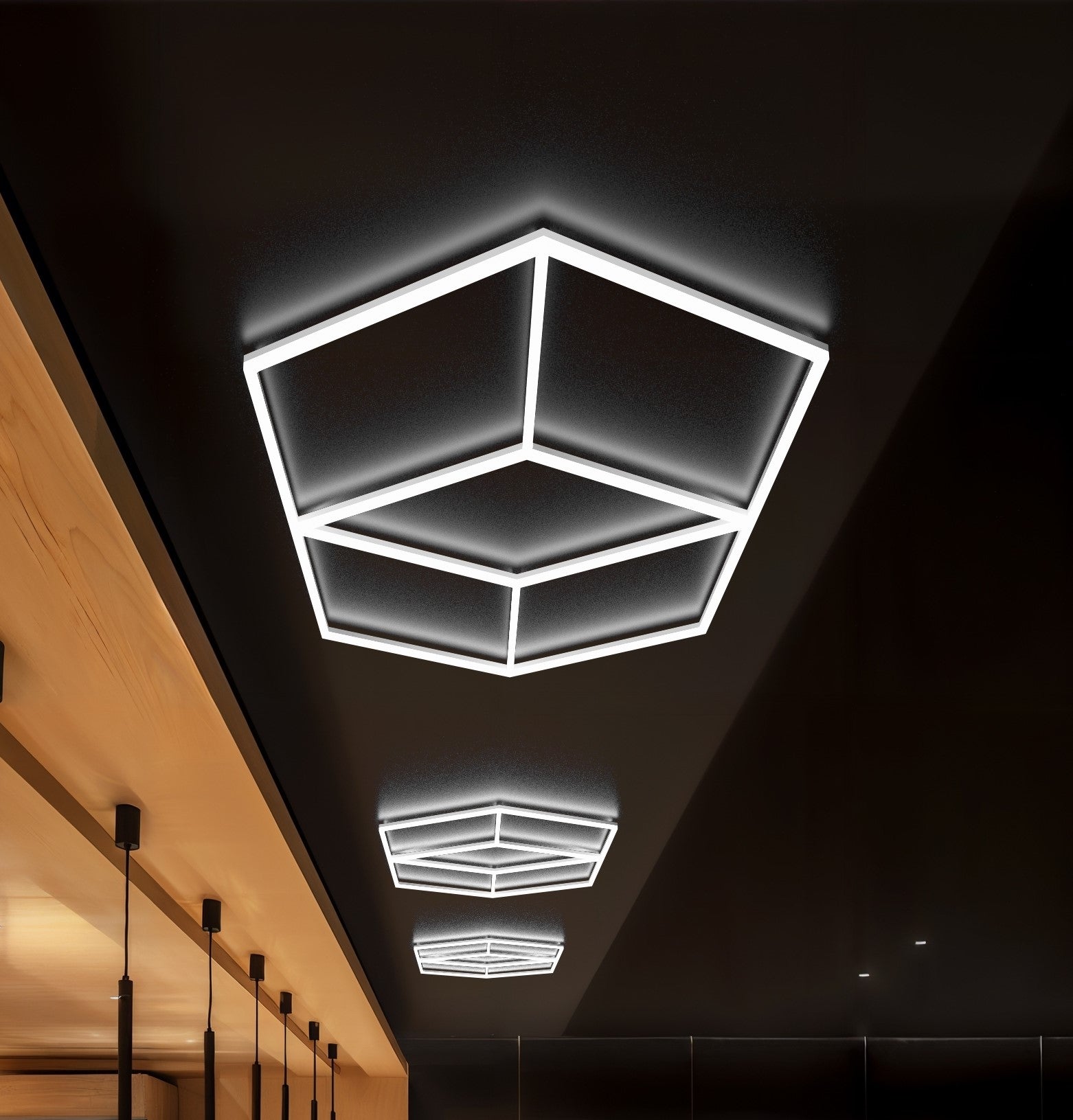 Systém osvětlení LED Brilium 1,41 m x 2,42 m