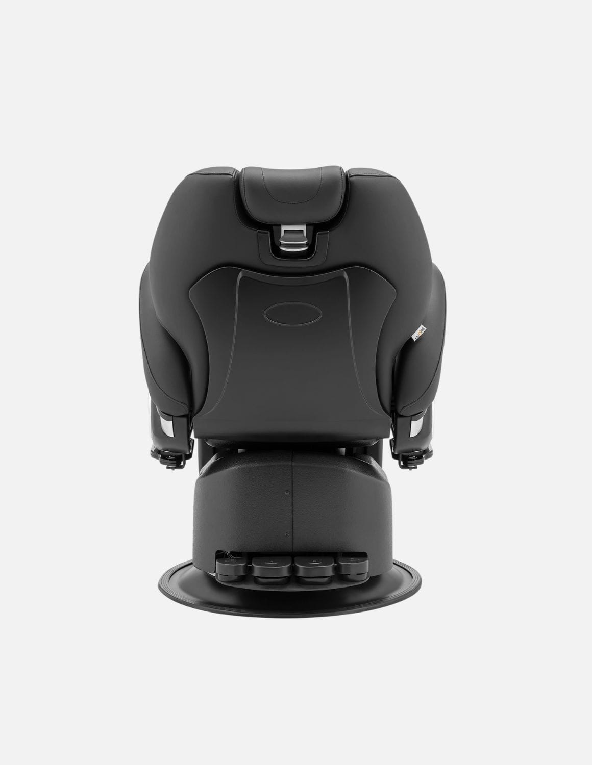 JBS e-Prestige 1.0 Schwarz — Vollelektrischer Barberstuhl & Friseurstuhl mit elektrischer Höhenverstellung, elektrischer Neigung & Memory-Funktion | Premium-Stuhl für Barbershop, Friseursalon & Studio