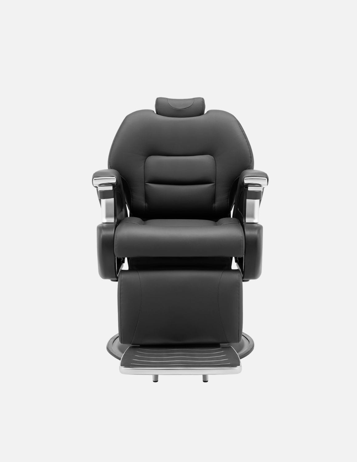 JBS e-Prestige 1.0 Schwarz — Vollelektrischer Barberstuhl & Friseurstuhl mit elektrischer Höhenverstellung, elektrischer Neigung & Memory-Funktion | Premium-Stuhl für Barbershop, Friseursalon & Studio