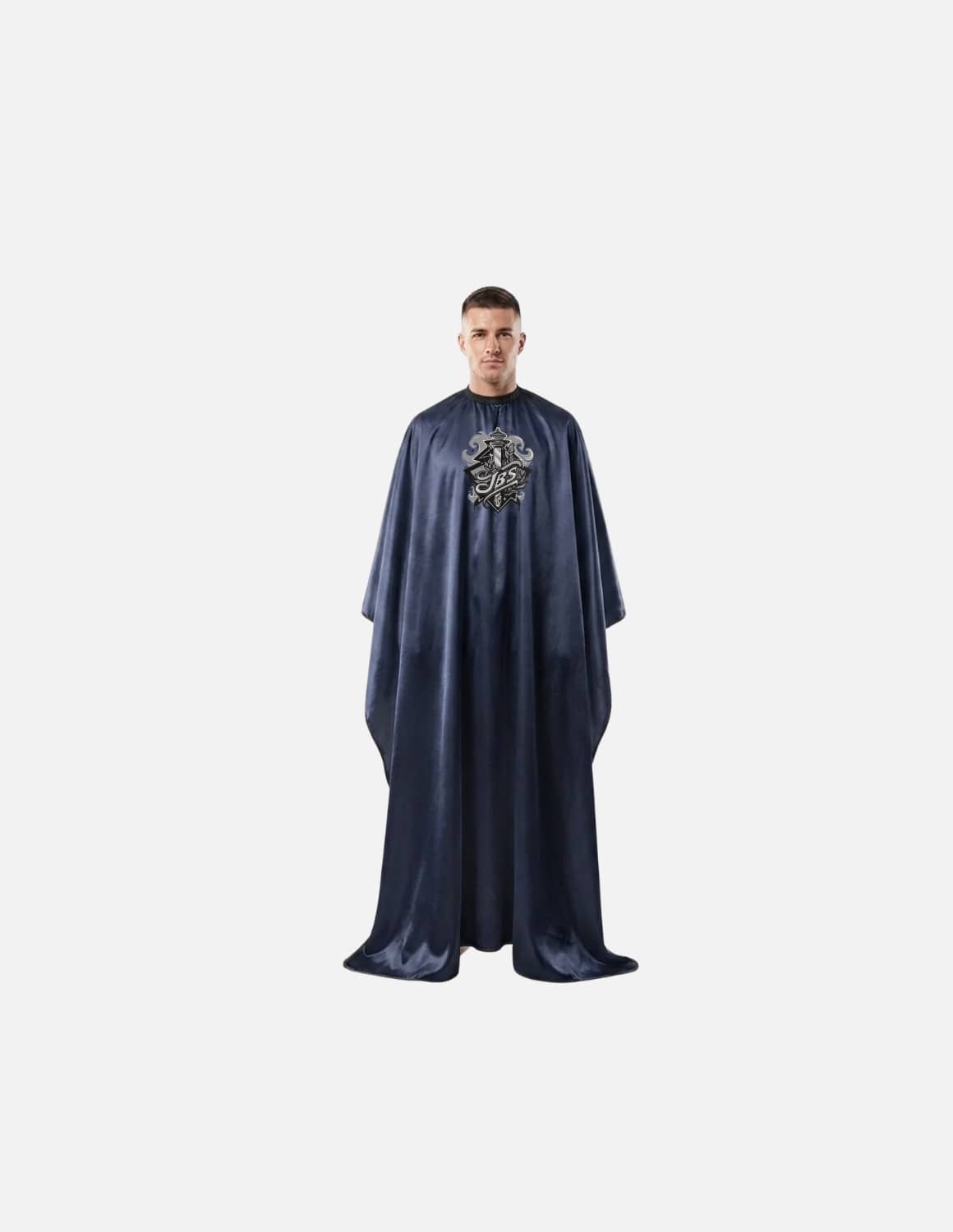 Premium Satin Barber Cape in Silk Look – Embroidered with Your Logo | Hairdressing Cape & Satin Cape