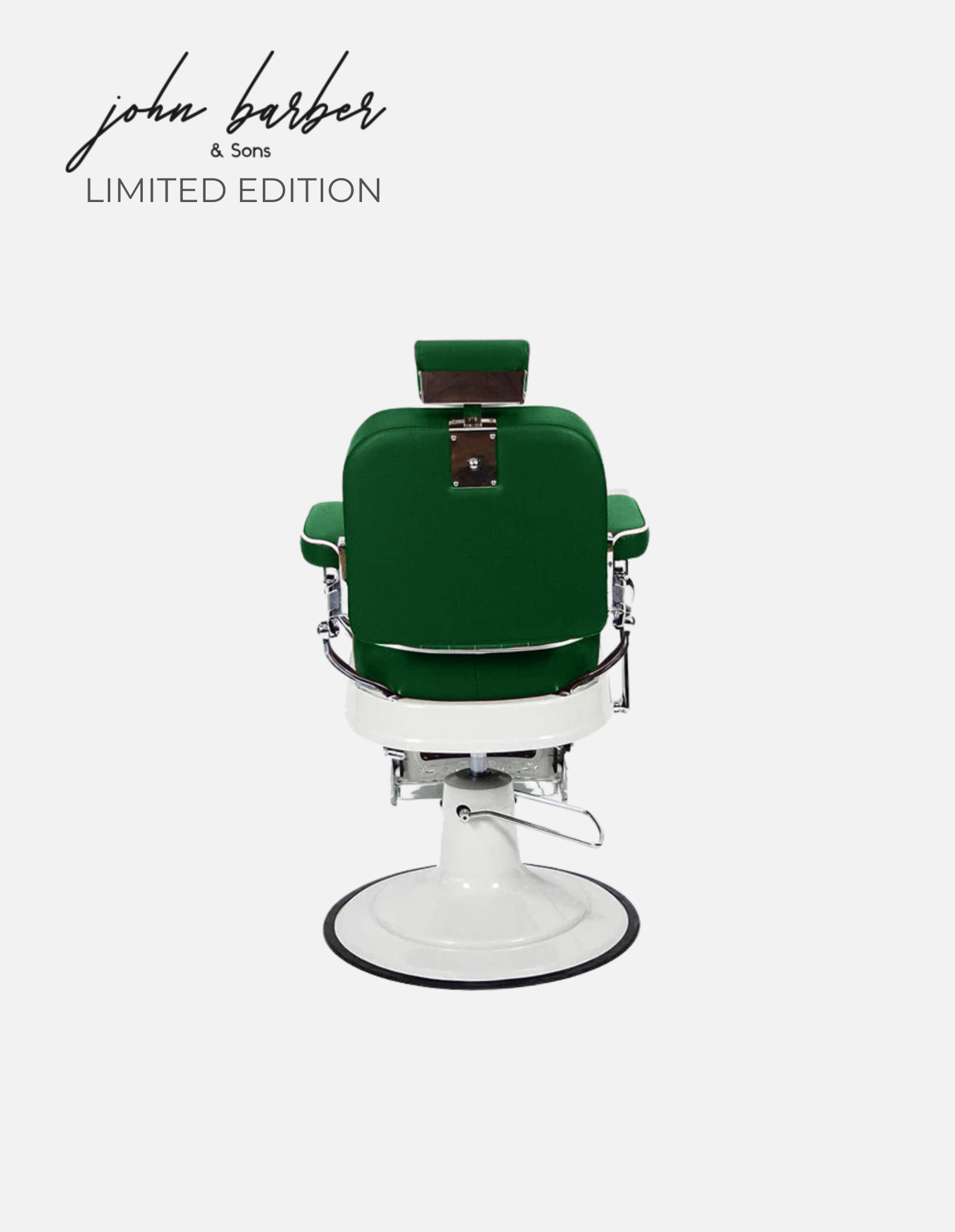 Retroria barber chair forest green limited edition