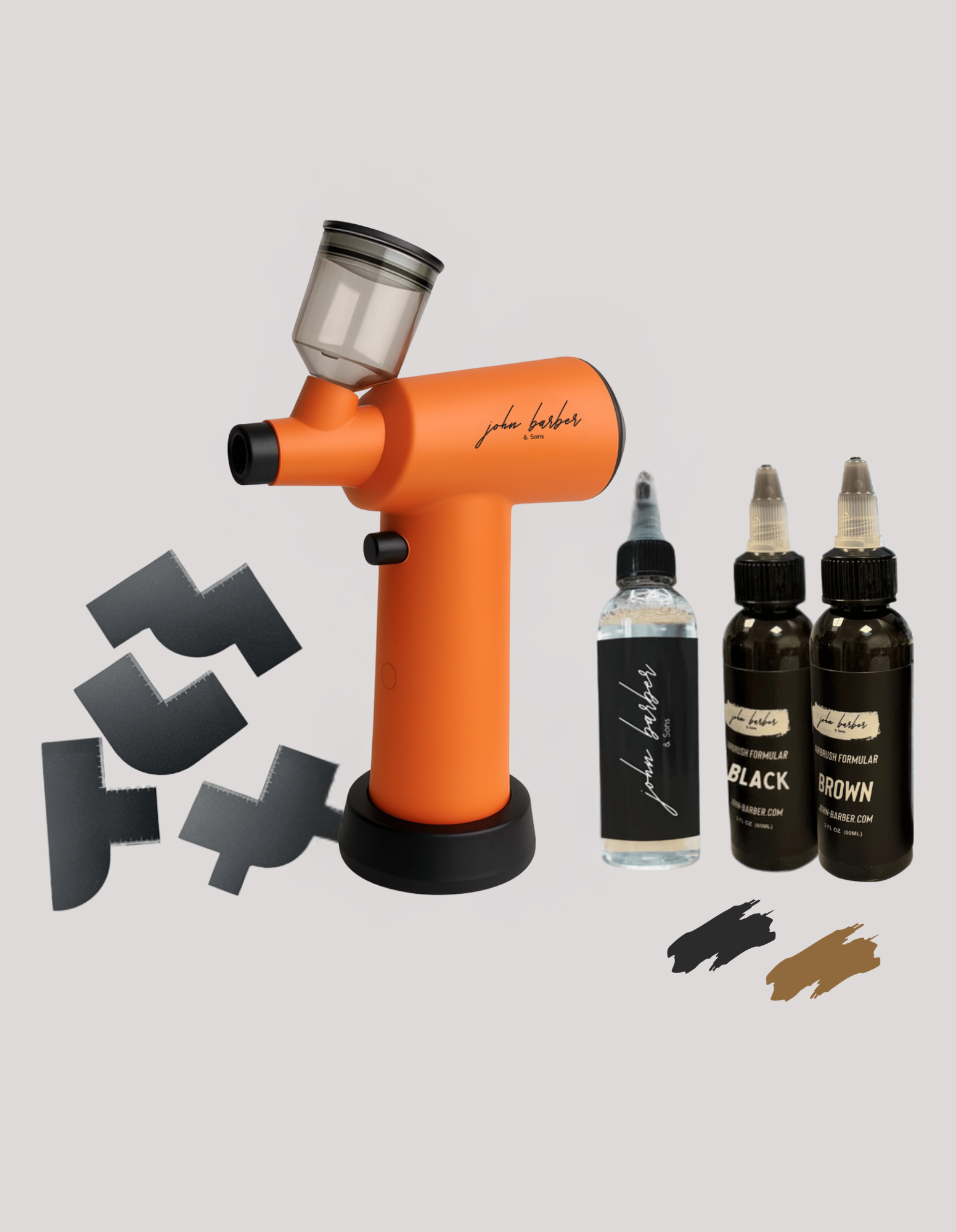 مجموعة إيربروش كاملة – أداة دقيقة للحلاقين ومصففي الشعر