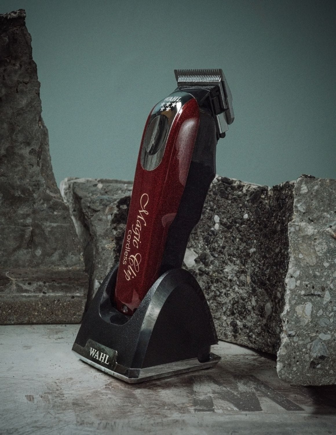WAHL Professional Magic Clip Cordless Clipper BURGUNDY – tondeuse à cheveux professionnelle sans fil