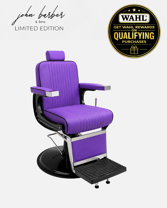 Limitovaná edícia New School Barber Chair Purple