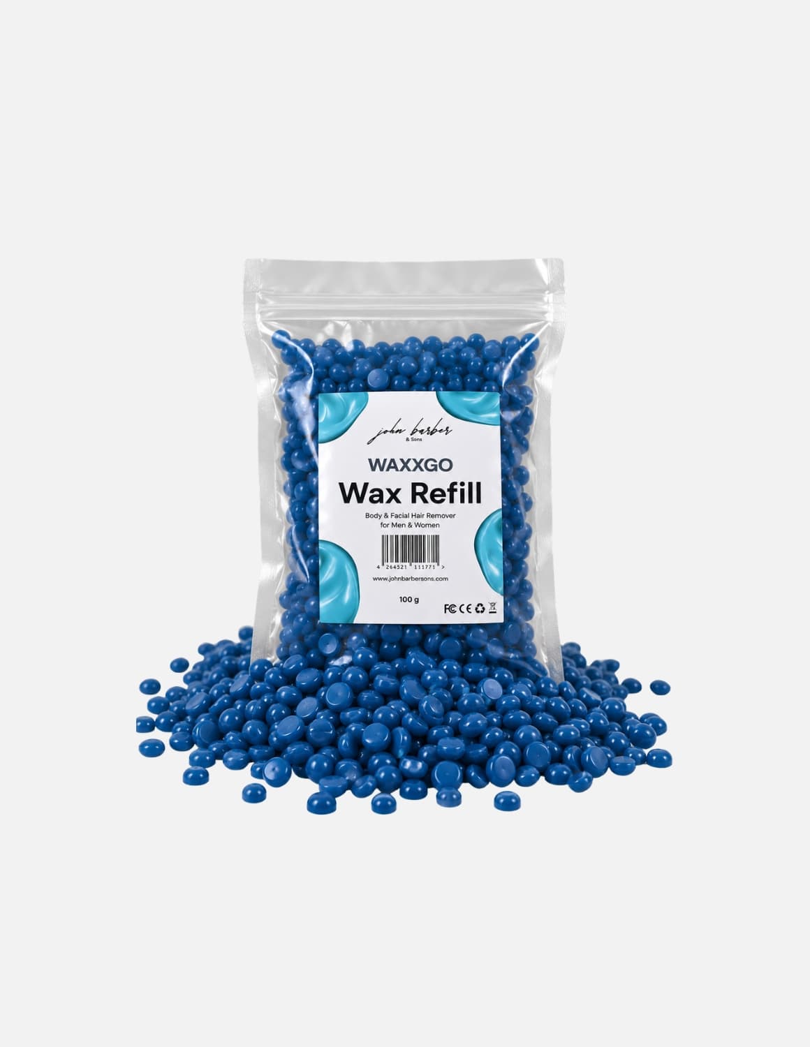 WaxxGo – Wax Beads Refill Packs | Hair Removal Wax for Face, Body & Other Areas
