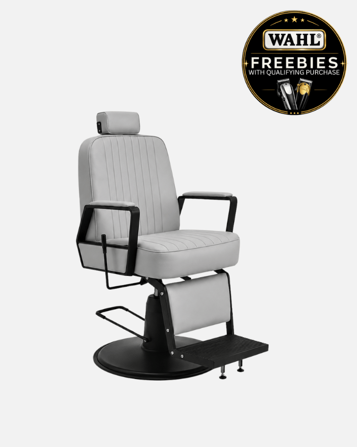 Plain  SIVO-CRNA Frizerska Stolica Unisex