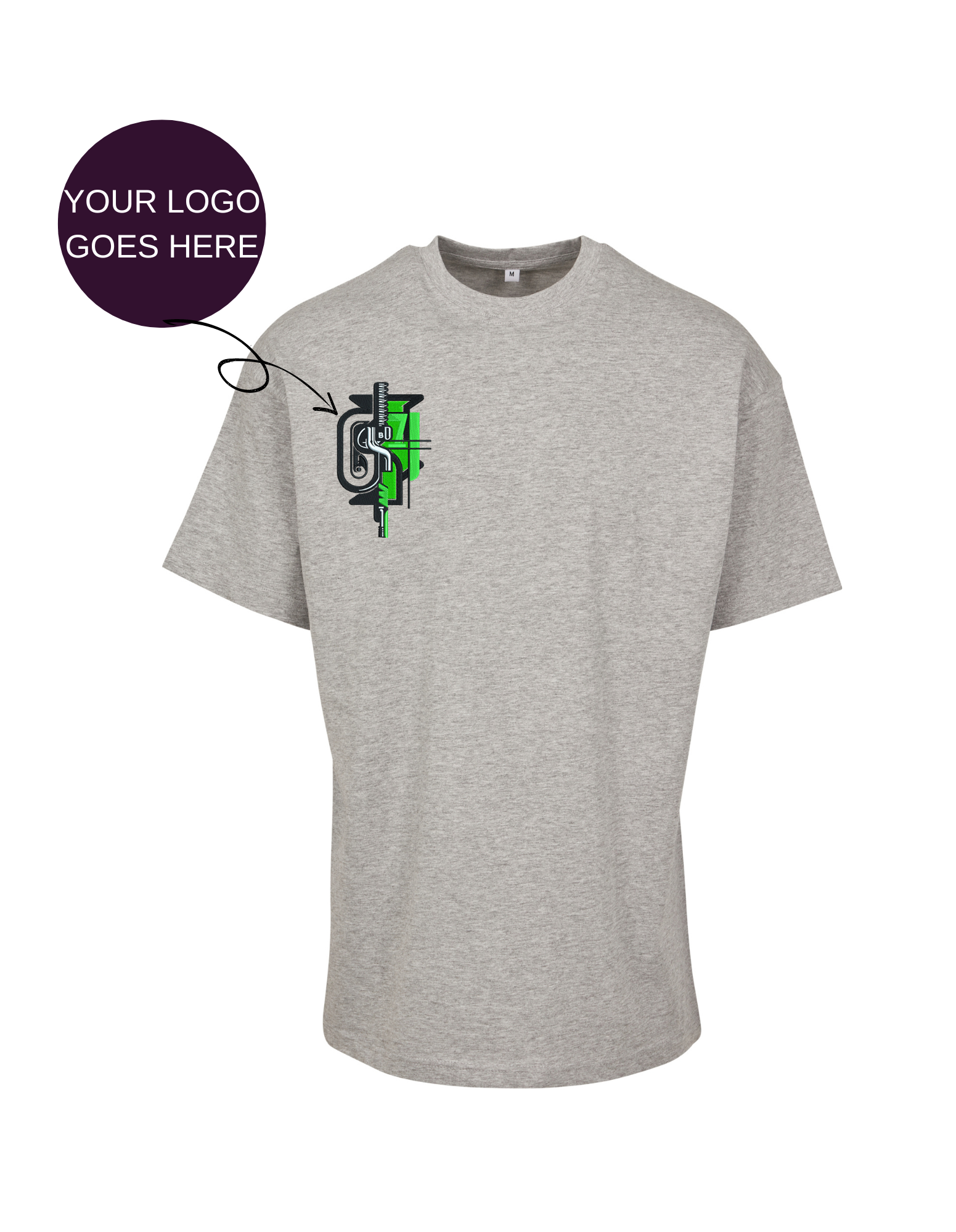 Premium jersey T-shirt with your logo