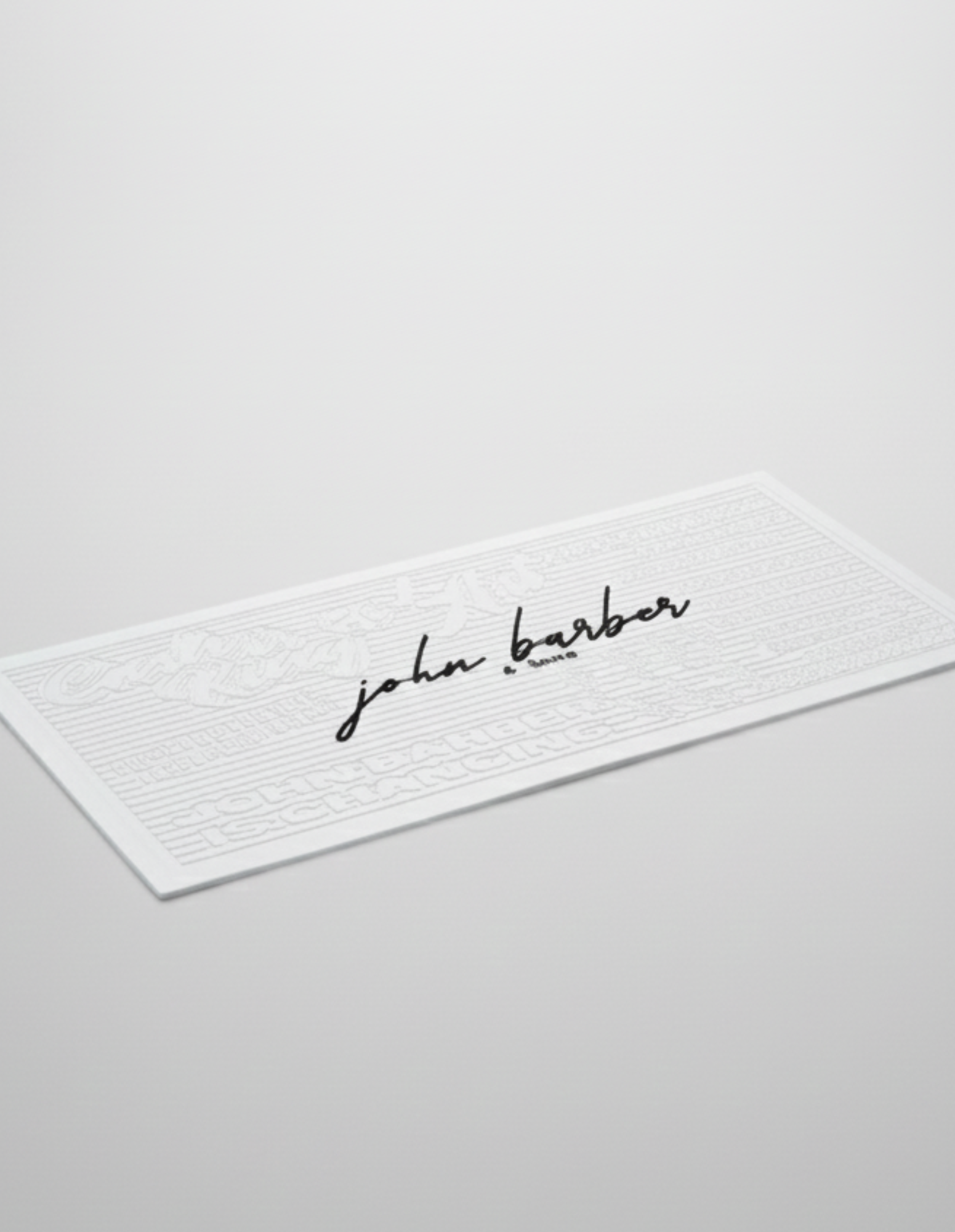 Station mat barber silicone mat