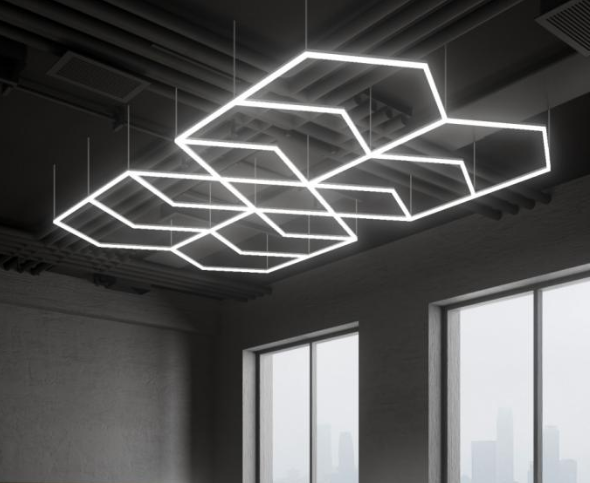 Systém osvetlenia Glowvista LED 2,79 m x 4,82 m