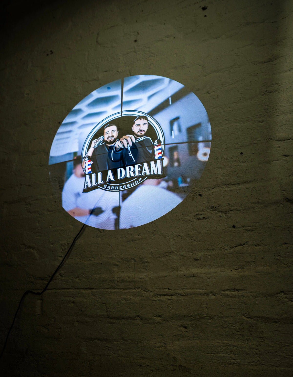 3D Hologram LED illuminated sign