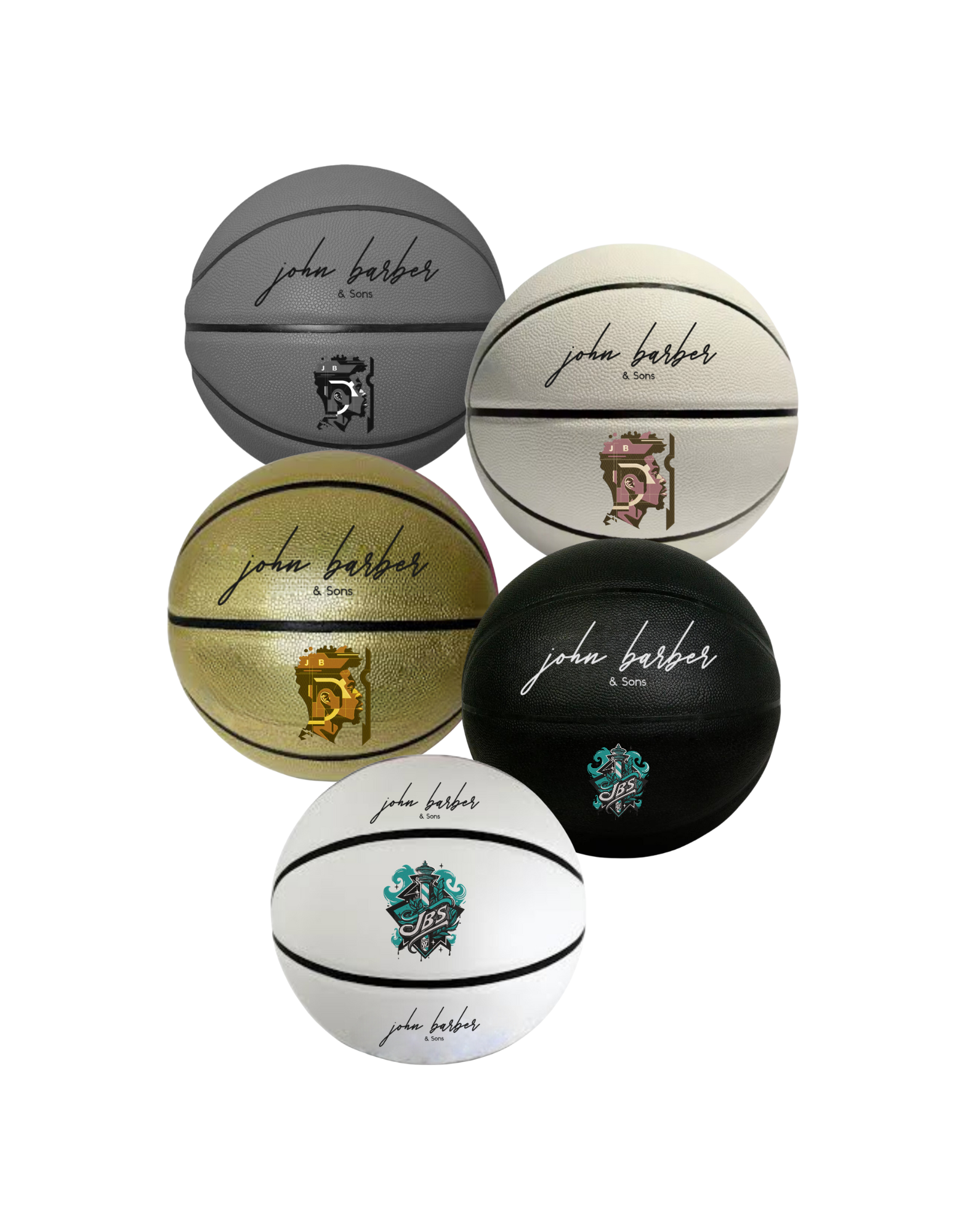 Bola de basquetebol de assinatura personalizada com o seu logótipo