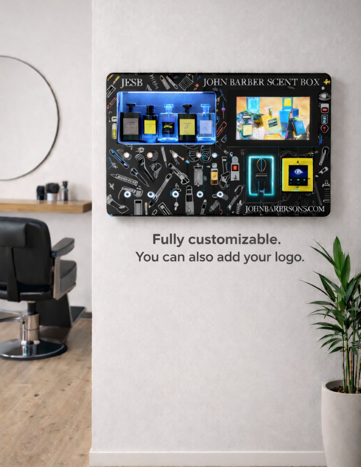 John Barber Scent Box Parfüm Automat Verkaufsautomat