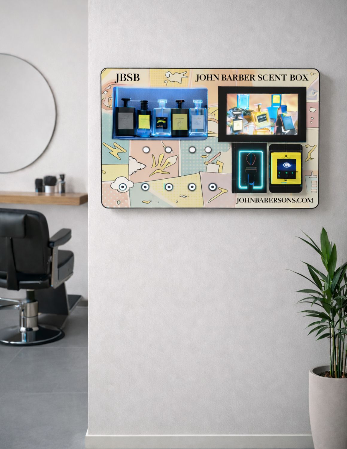 John Barber Scent Box Parfüm Automat Verkaufsautomat