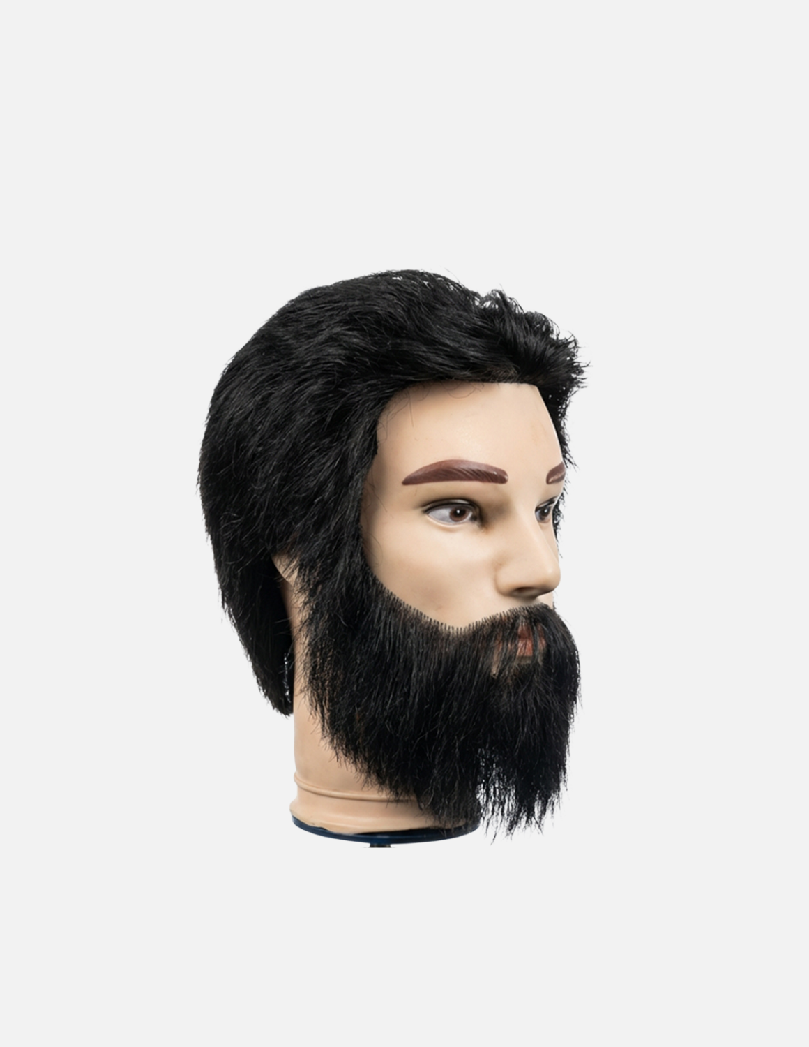 MULTI USE Barber Herren Friseur Übungskopf Kopf Bart Haare die nachwachsen Mannequin mehrmals verwendbar