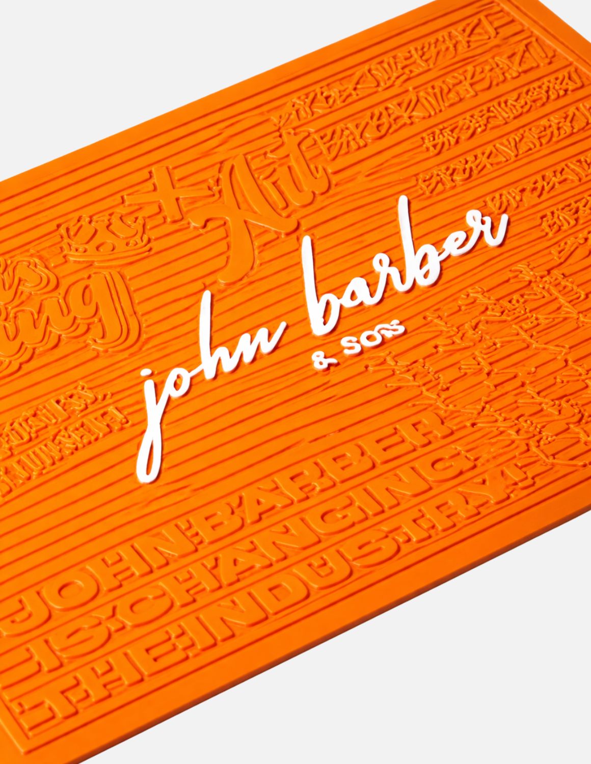 Stationsmatte Barber Silikon Matte