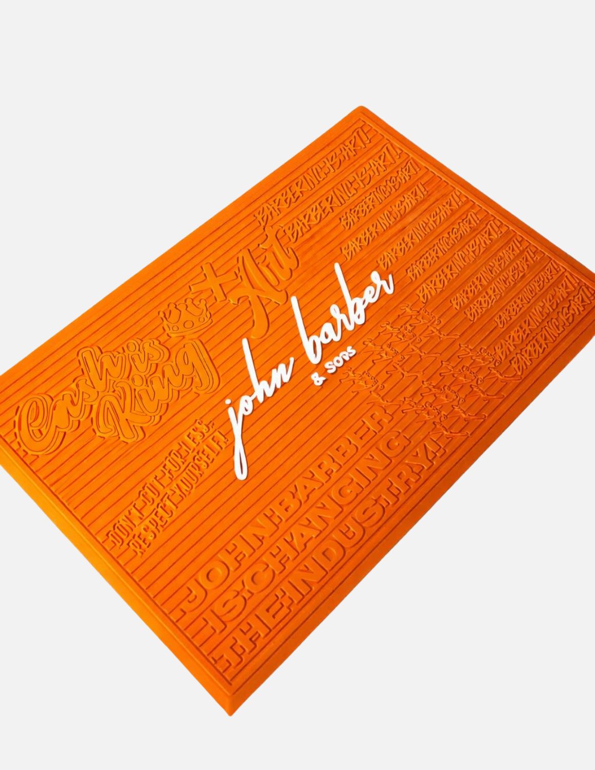 Stationsmatte Barber Silikon Matte