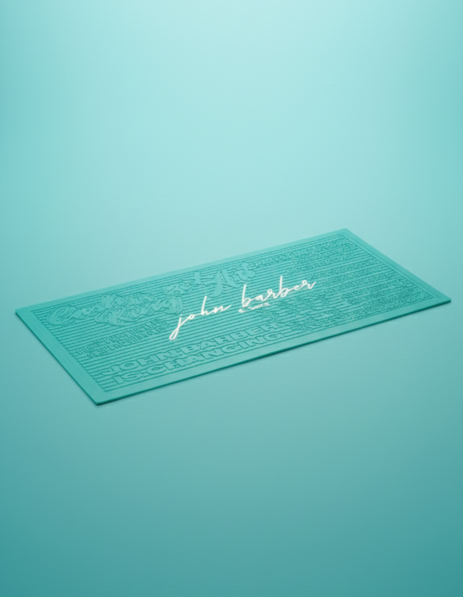 Station mat barber silicone mat