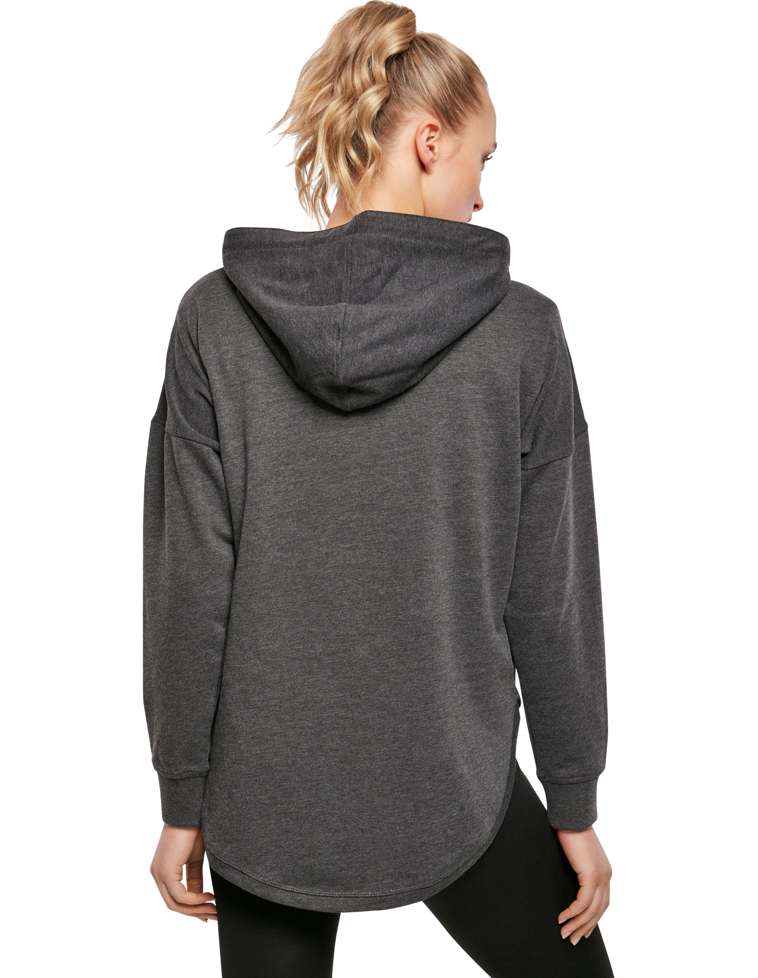 Loose ladies hoodie for your store, studio or salon with your logo