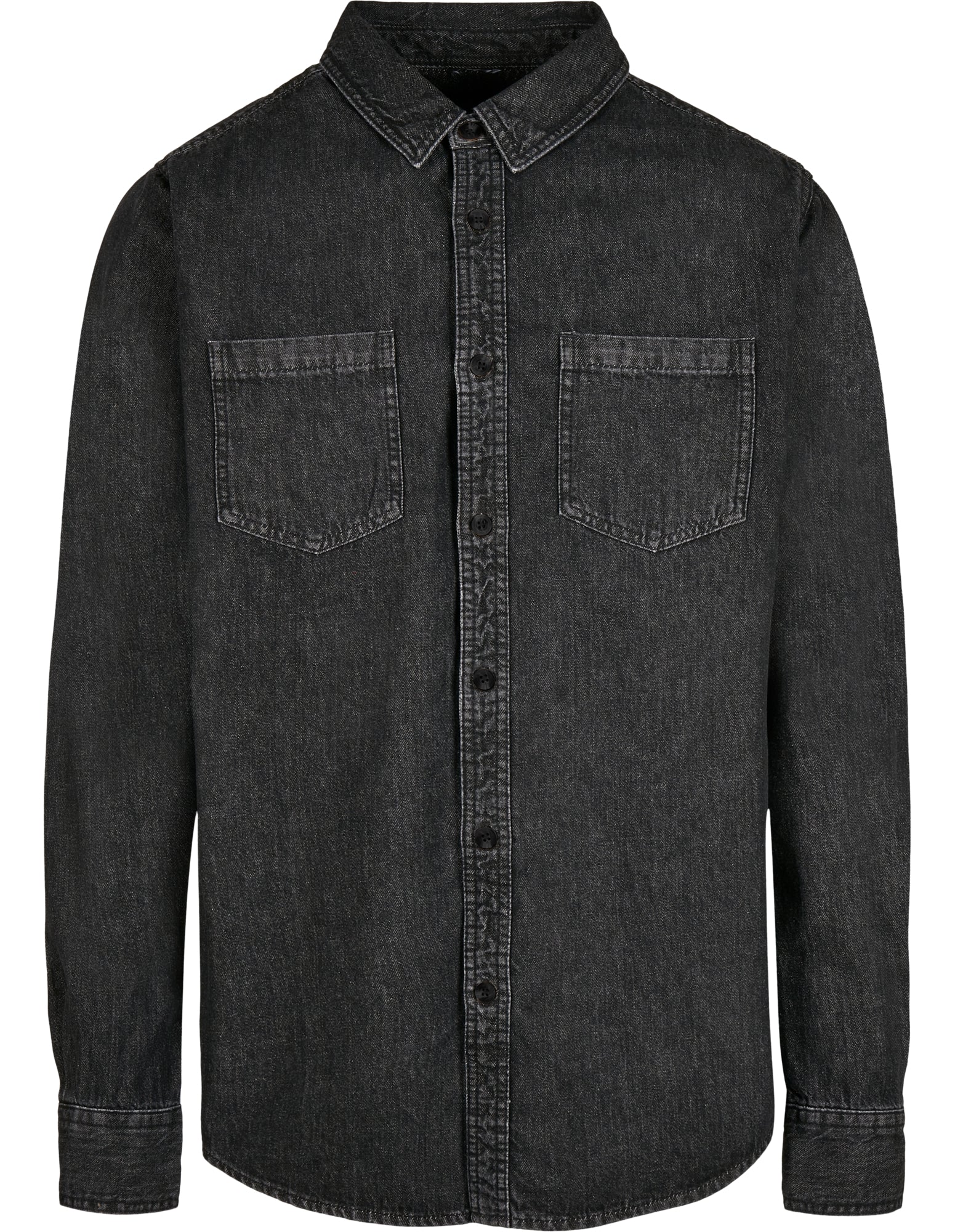 Denim stijl shirt met je logo