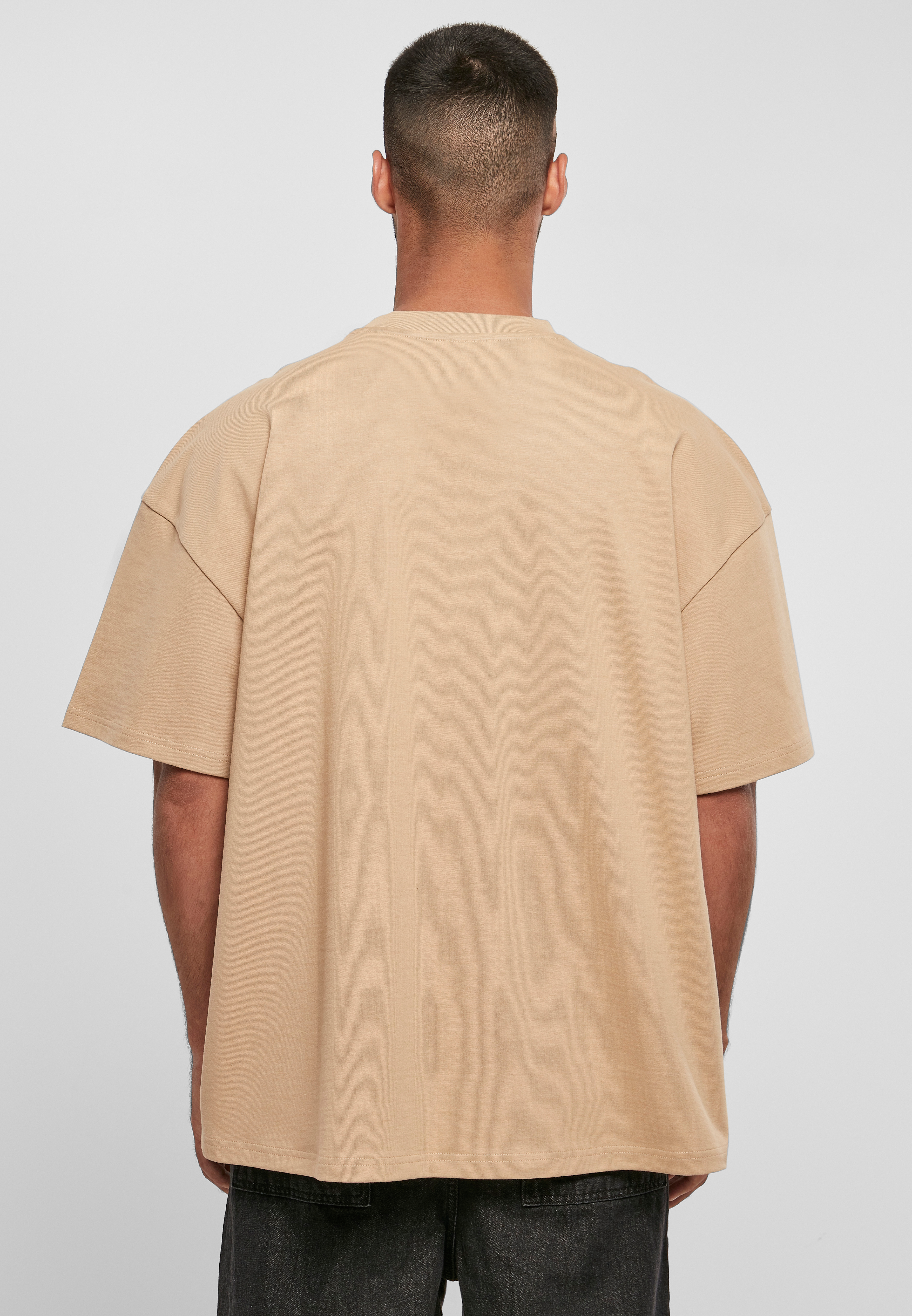 Premium oversized katoenen T-shirt met je logo