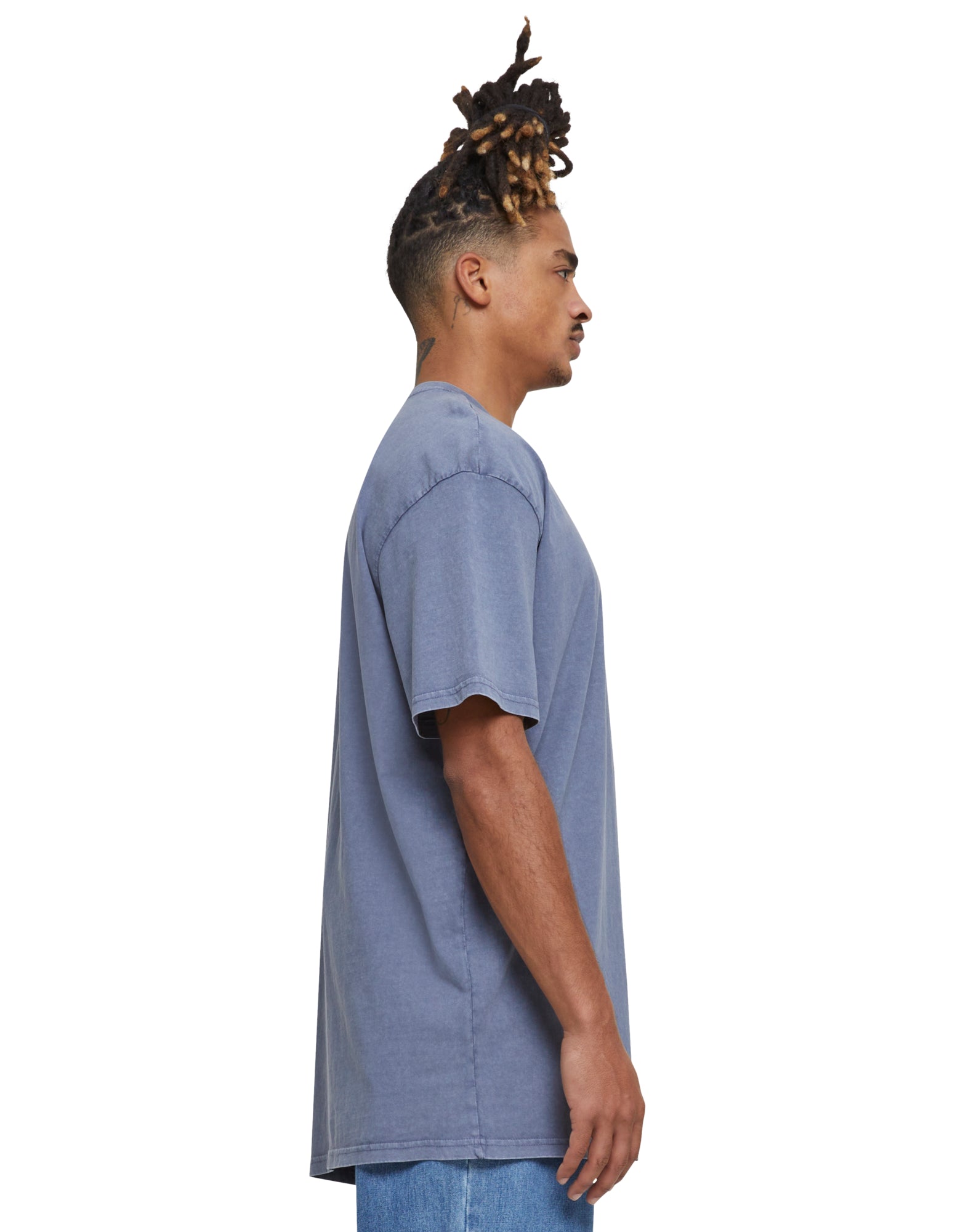 T-Shirt Oversized "Acid Washed" Stil mit deinem Logo