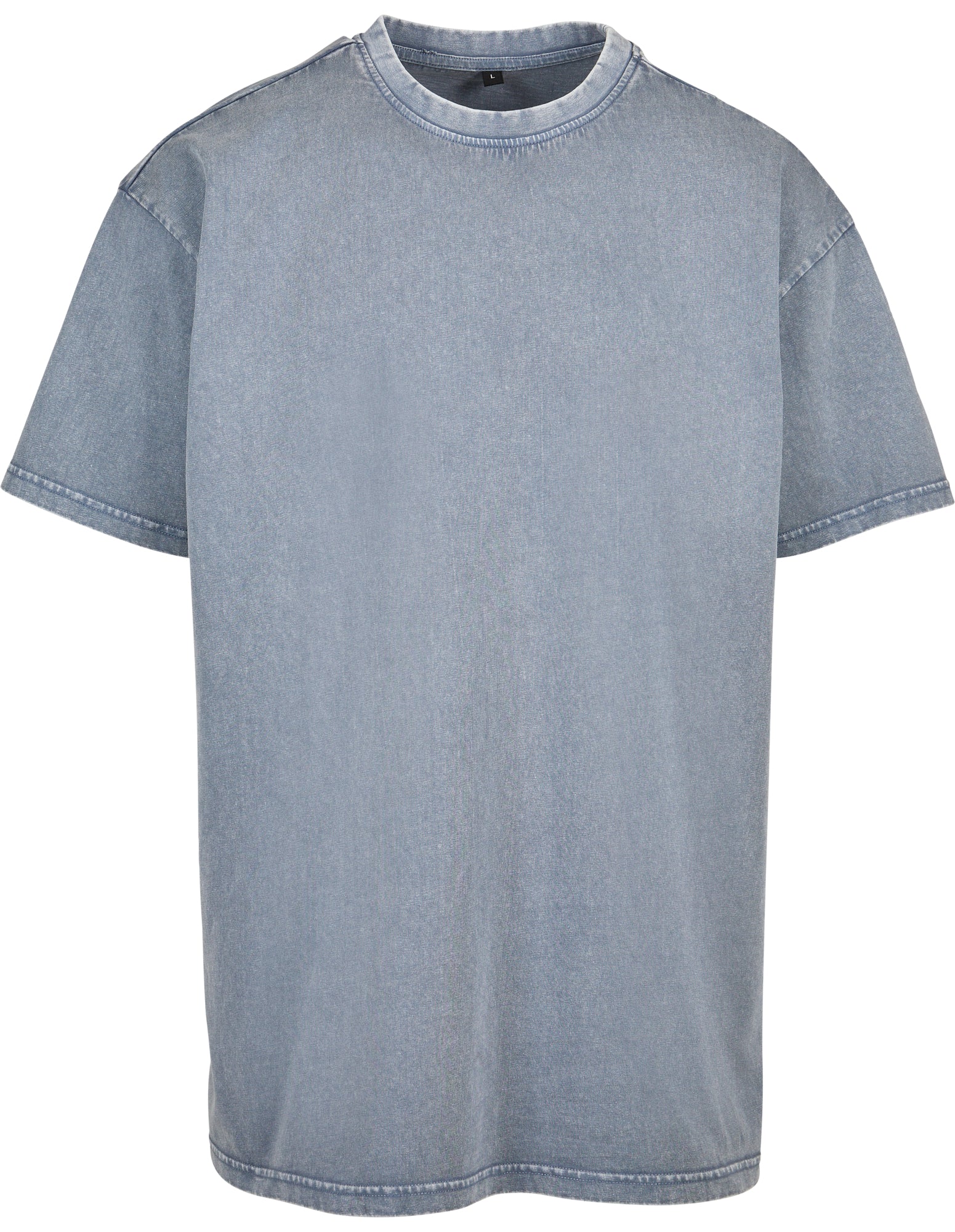 Oversized T-shirt i "Acid Washed"-stil med din logotyp