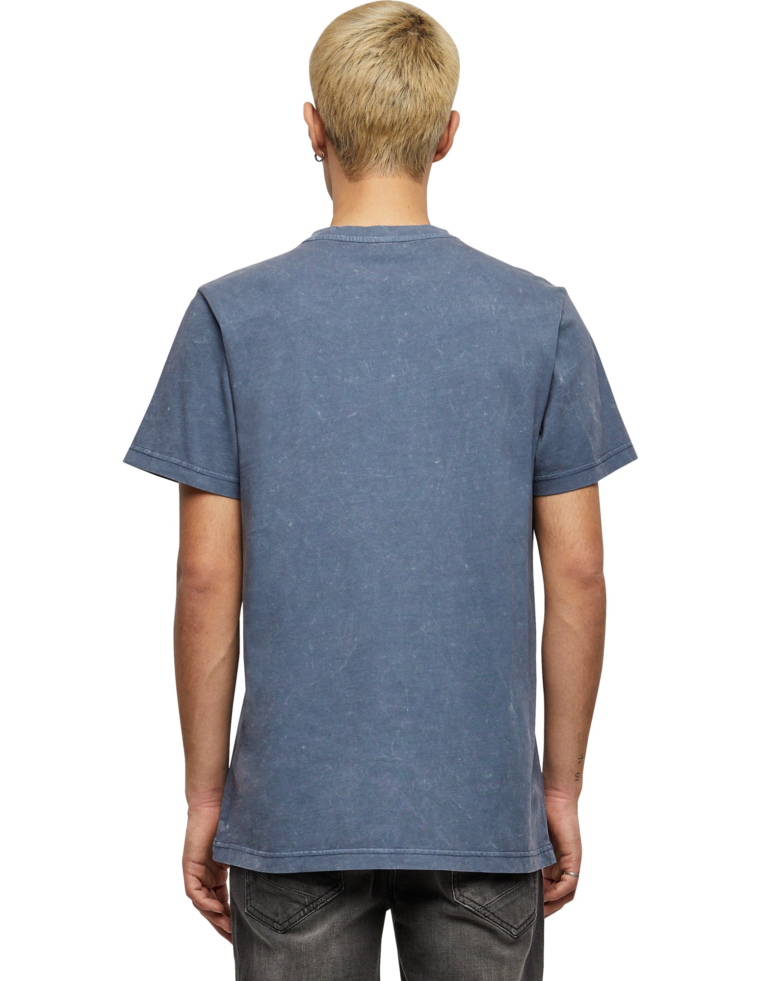 T-shirt in "acid washed" style with your logo