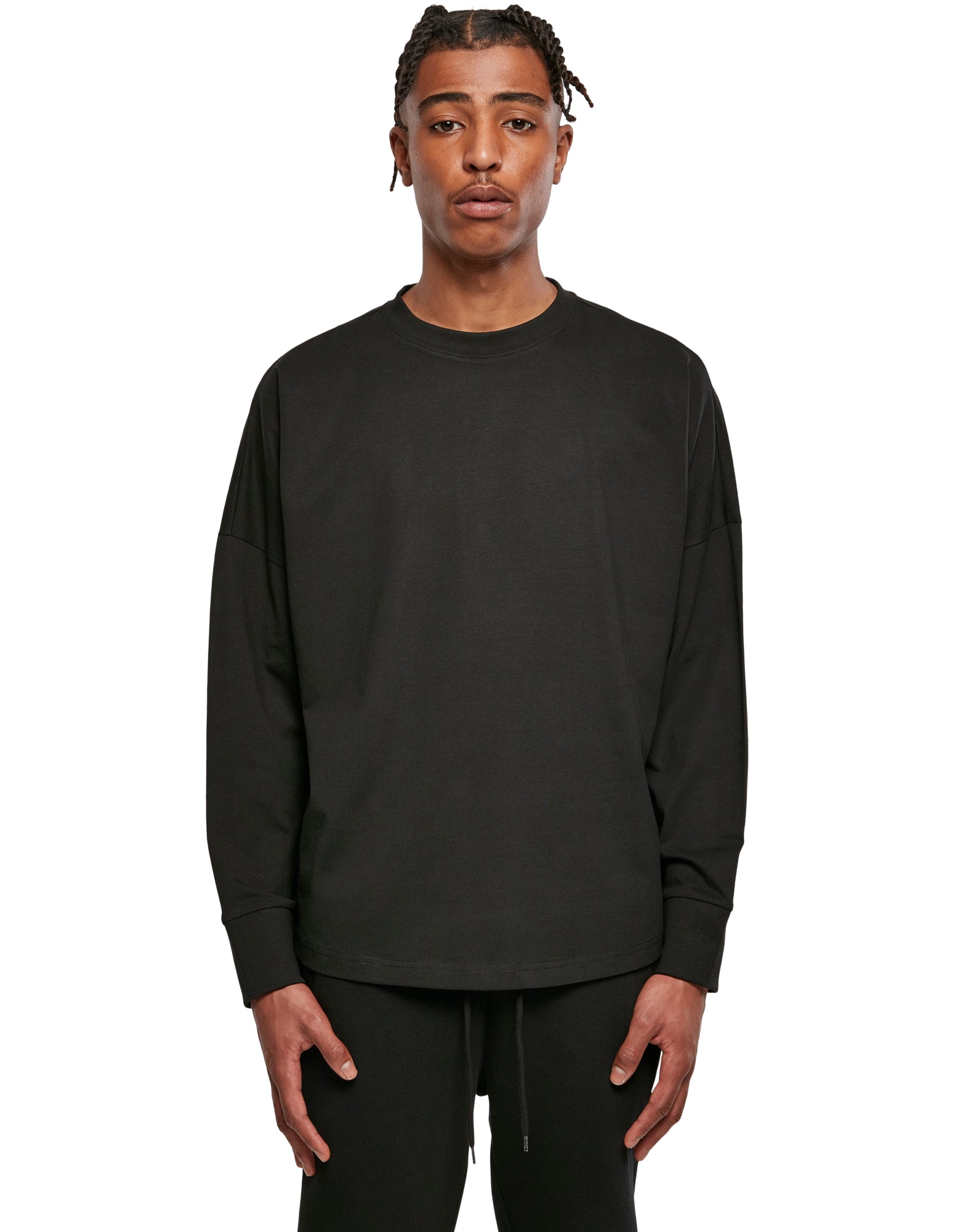 Loose long-sleeved store top with your logo