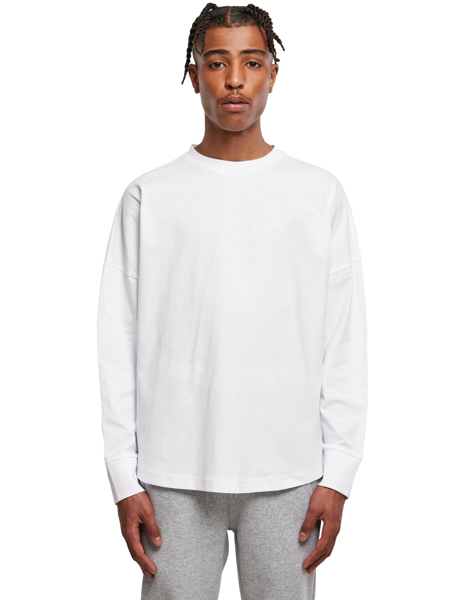 Loose long-sleeved store top with your logo