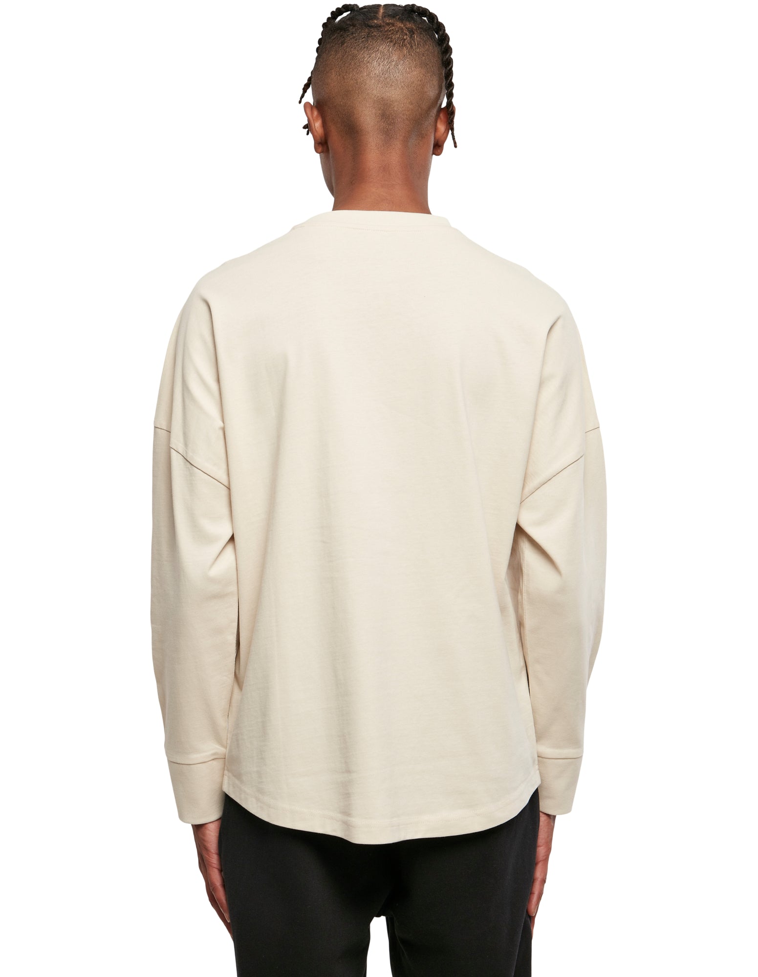 Loose long-sleeved store top with your logo